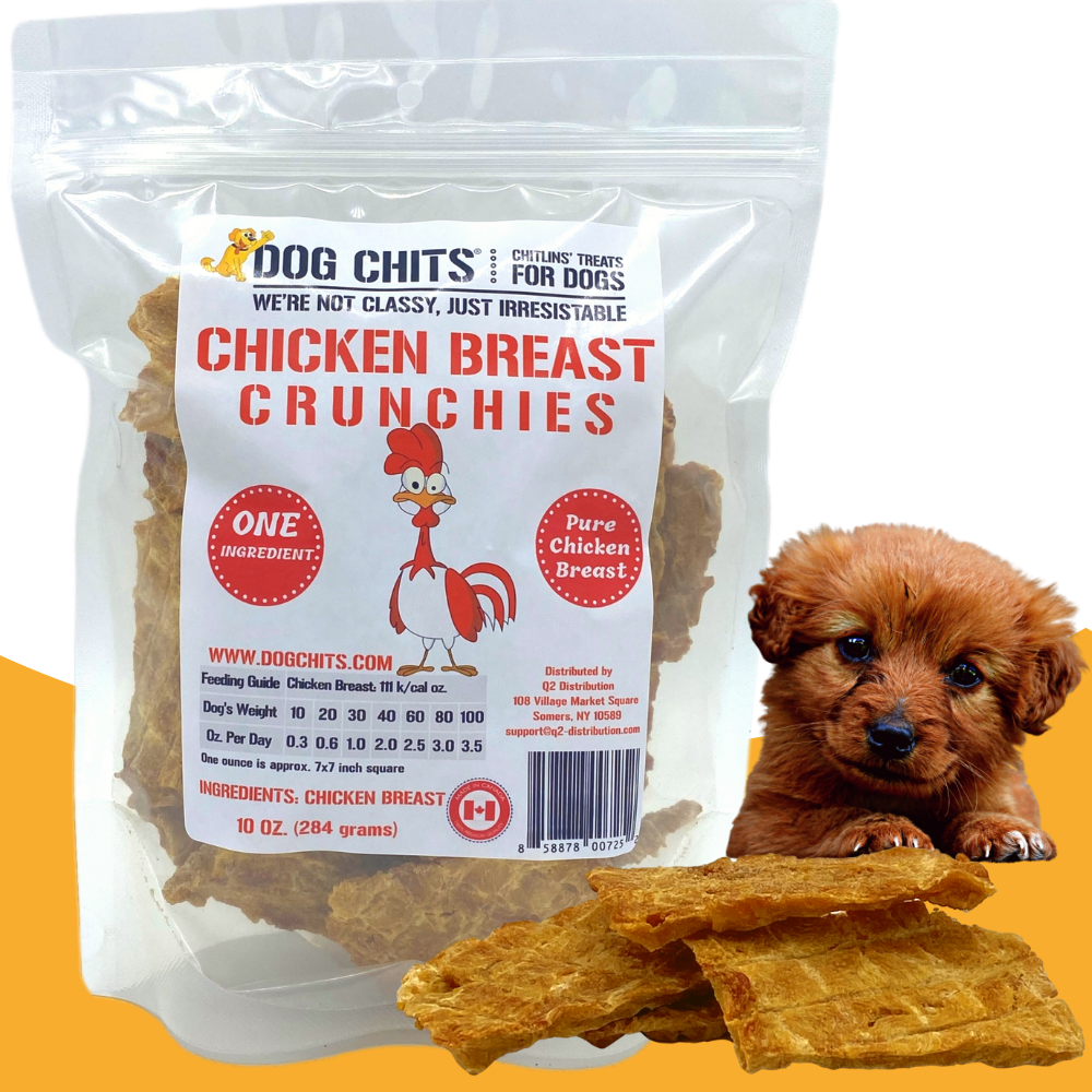 Chicken Breast Crunchies for Dogs, 10 oz.