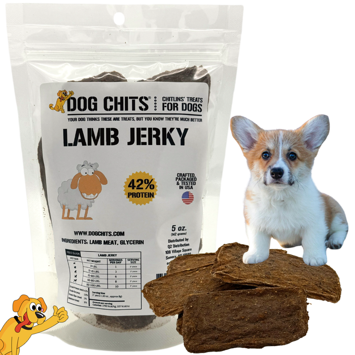 Lamb Jerky 5 oz. Bag
