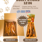 Bully Stick JUMBO, No Odor 12 Inch 15 Pack OPEN TOP BIN BOX