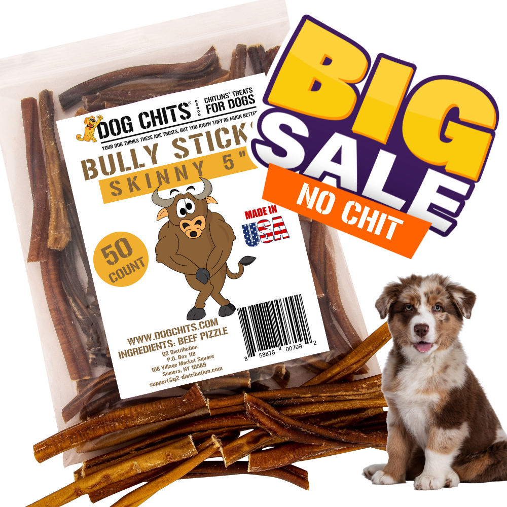 Bully Sticks - 4-5 Inch, 50 Count (skinny)