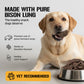 Bison Lung Fillet Treats for Dogs - 6 oz