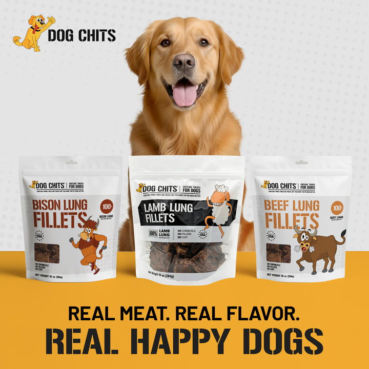 Lamb Lung Fillet Treats for Dogs - 10 oz