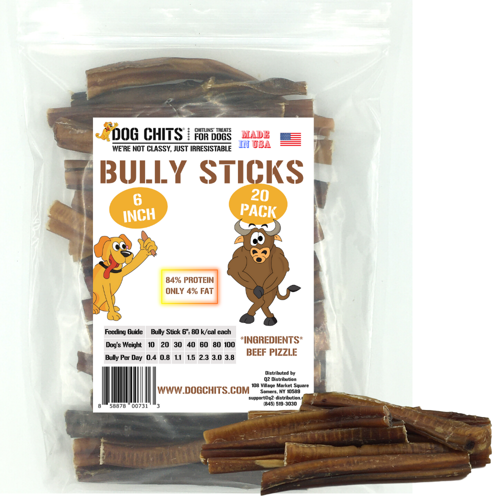Bully Sticks - 6 Inch, 20 Count