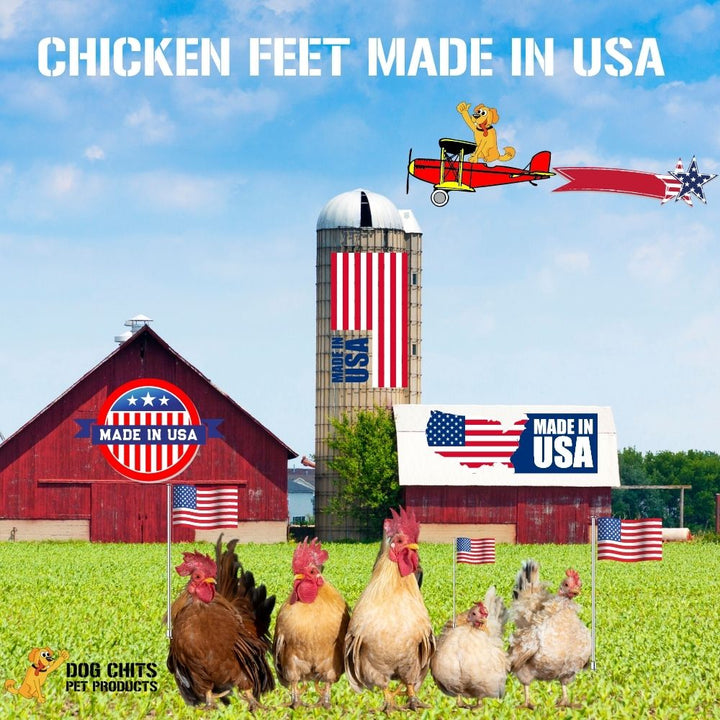 Chicken Feet, 30 Pack (Nails Removed)