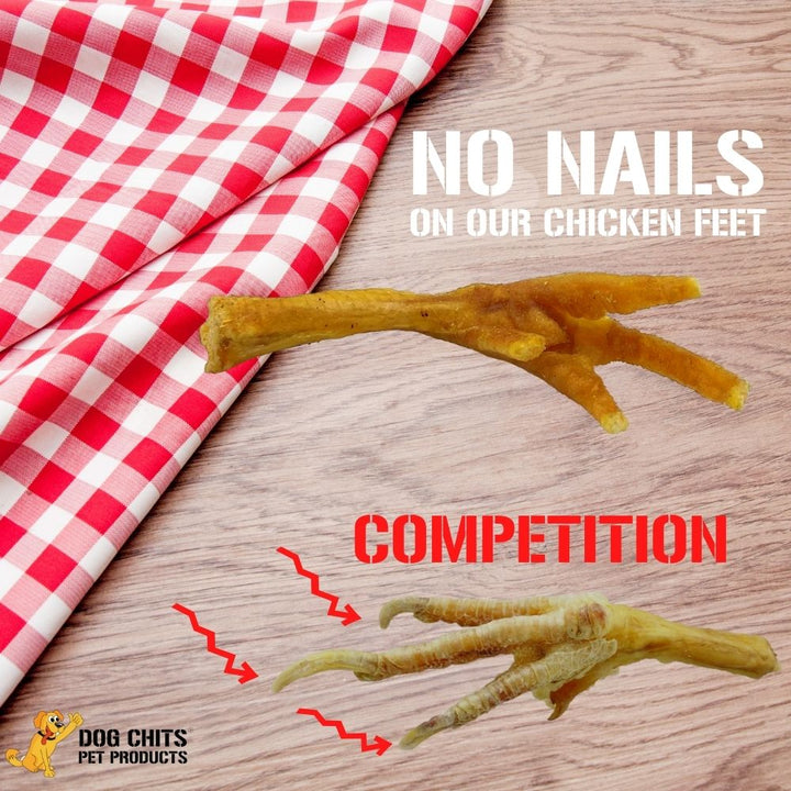 Chicken Feet, 30 Pack (Nails Removed)