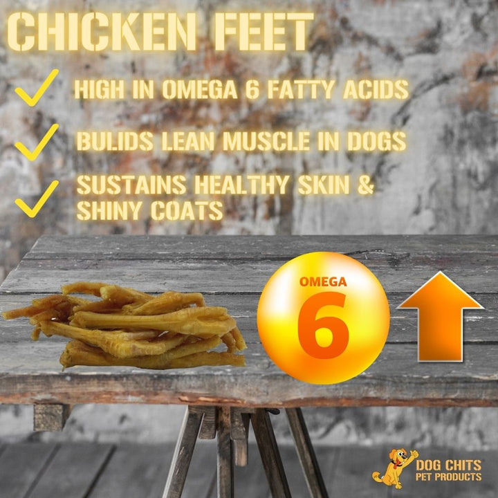 Chicken Feet, 30 Pack (Nails Removed)
