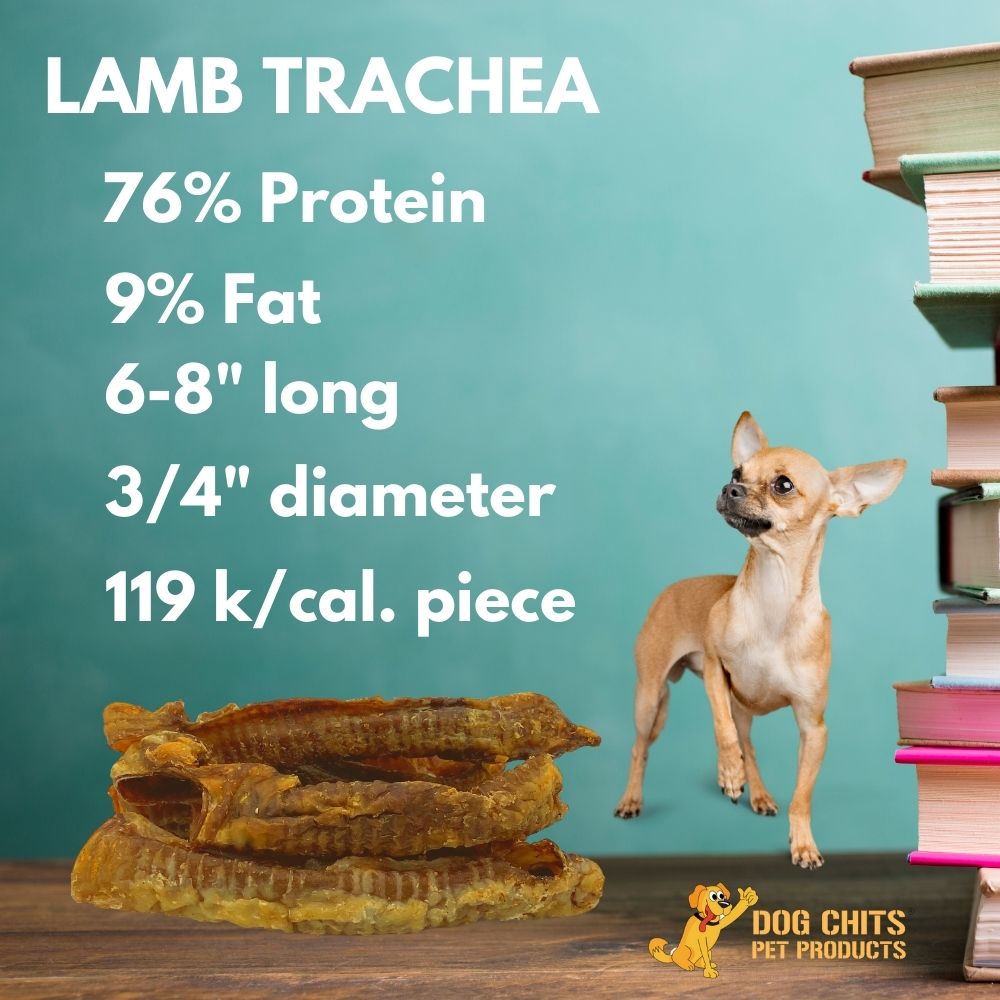 Lamb Trachea, 8 oz.