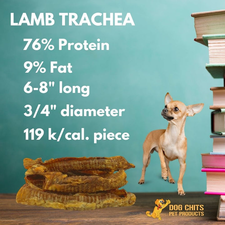 Lamb Trachea, 8 oz.